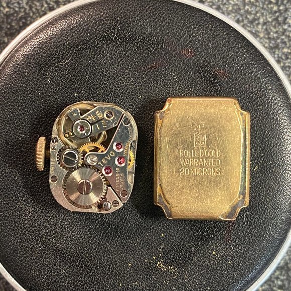 Vintage 1930's early Bucherer Swiss Made Art Deco Watch